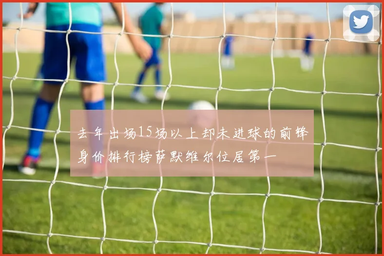 去年出场15场以上却未进球的前锋身价排行榜萨默维尔位居第一